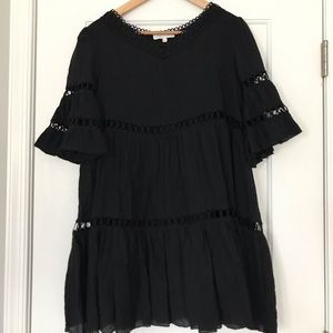 Anthropologie Cute Black Dress